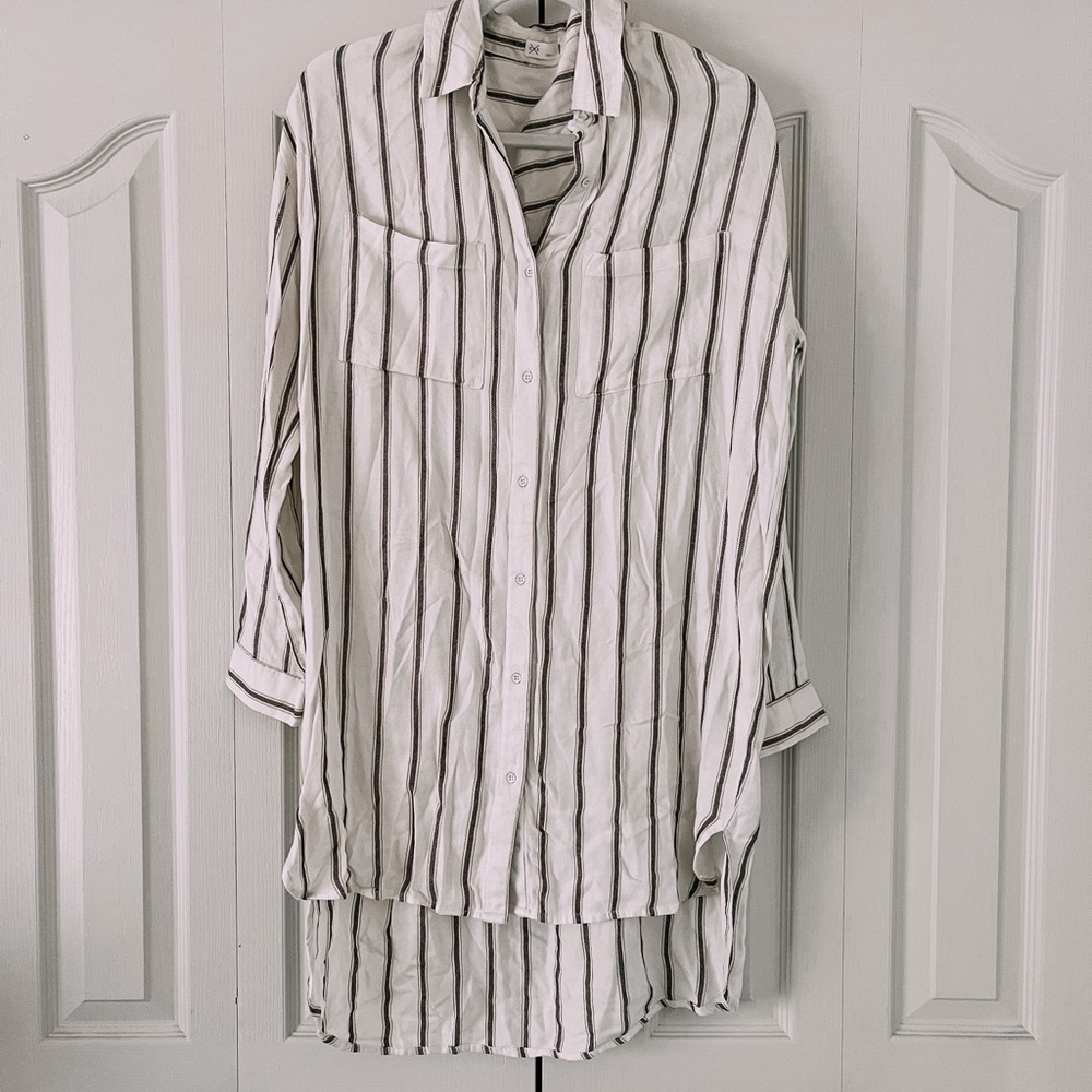 Boyfriend Button Down Dress